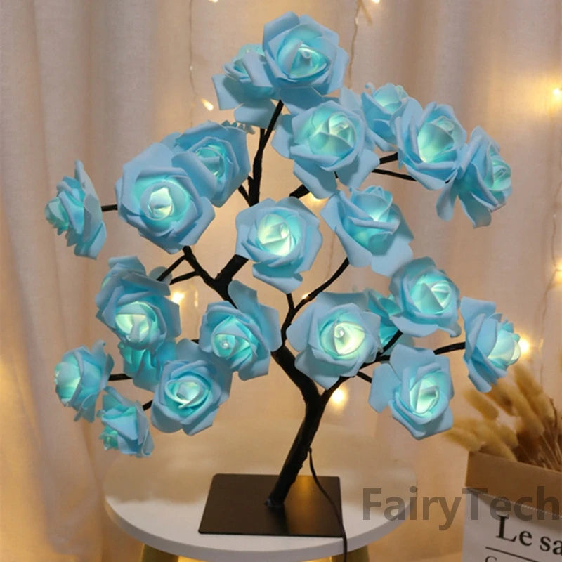 LED Rose Flower Table Lamp
