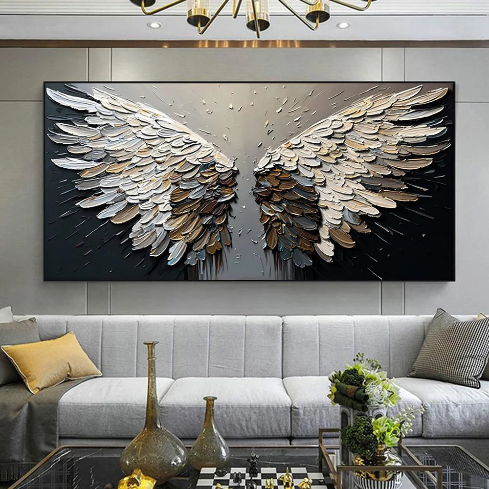 Abstract Angel Wings Posters