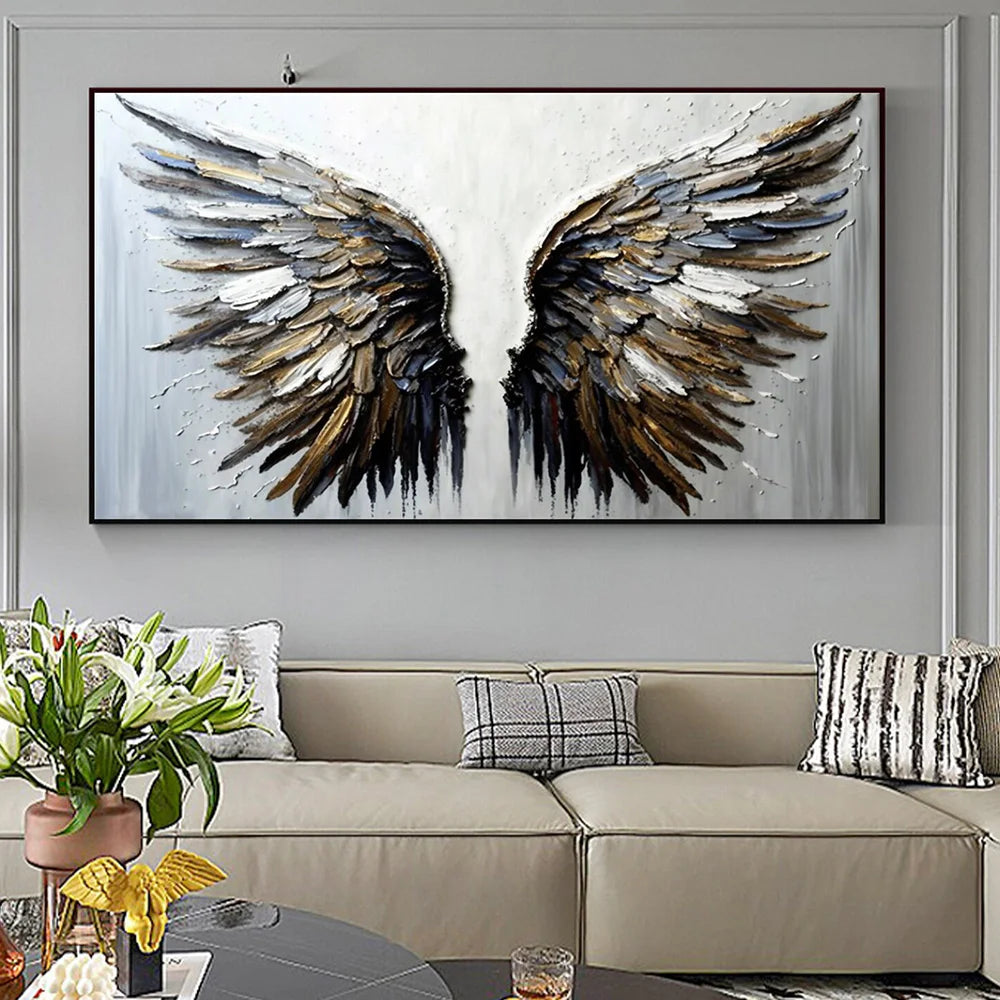 Abstract Angel Wings Posters