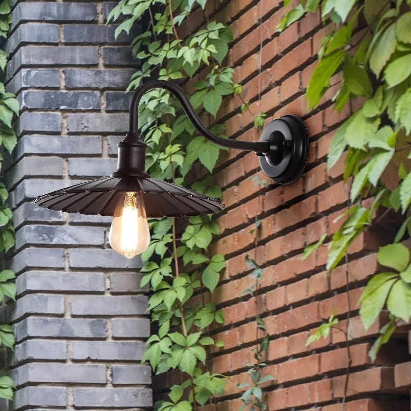 Vintage Waterproof Wall Light Outdoor Lamp for Balcony