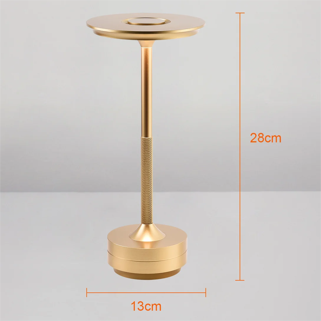Simple charging desk lamp